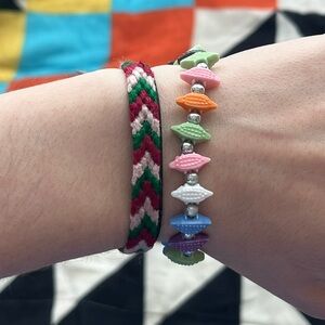 Trrtlz multicolor alligator bracelet